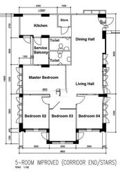 Blk 930 Hougang Street 91 (Hougang), HDB 5 Rooms #631956971